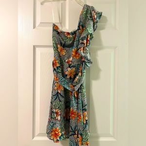 One Shoulder Mini Dress